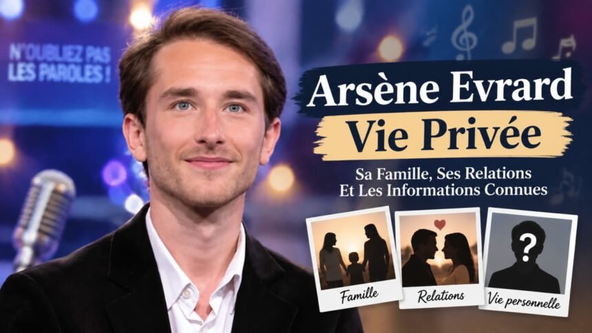 arsène evrard vie privée